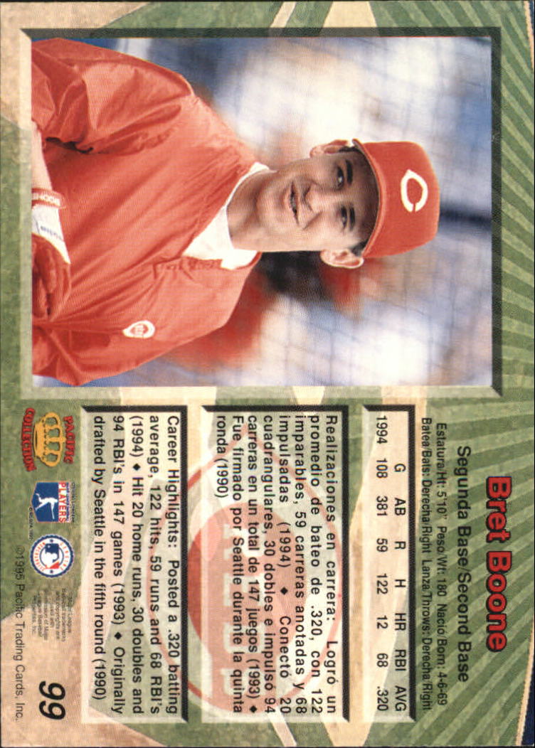 B1554- 1995 Pacific Baseball Cards 1-250 +Rookies -You Pick- 15+ FREE US SHIP - Picture 189 of 447