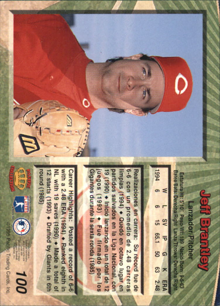 B1554- 1995 Pacific Baseball Cards 1-250 +Rookies -You Pick- 15+ FREE US SHIP - Picture 191 of 447