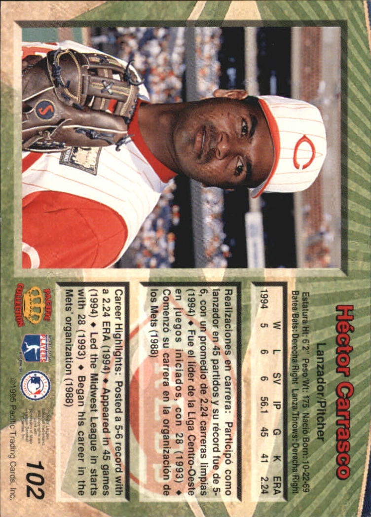 B1554- 1995 Pacific Baseball Cards 1-250 +Rookies -You Pick- 15+ FREE US SHIP - Picture 195 of 447