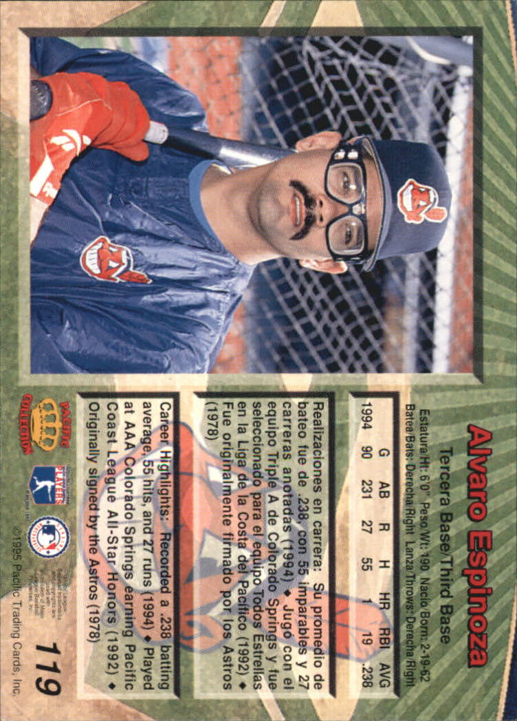 B1554- 1995 Pacific Baseball Cards 1-250 +Rookies -You Pick- 15+ FREE US SHIP - Picture 229 of 447