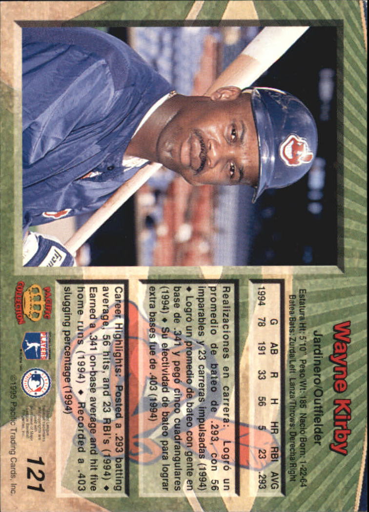 B1554- 1995 Pacific Baseball Cards 1-250 +Rookies -You Pick- 15+ FREE US SHIP - Picture 233 of 447