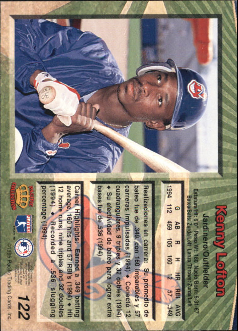 B1554- 1995 Pacific Baseball Cards 1-250 +Rookies -You Pick- 15+ FREE US SHIP - Picture 235 of 447