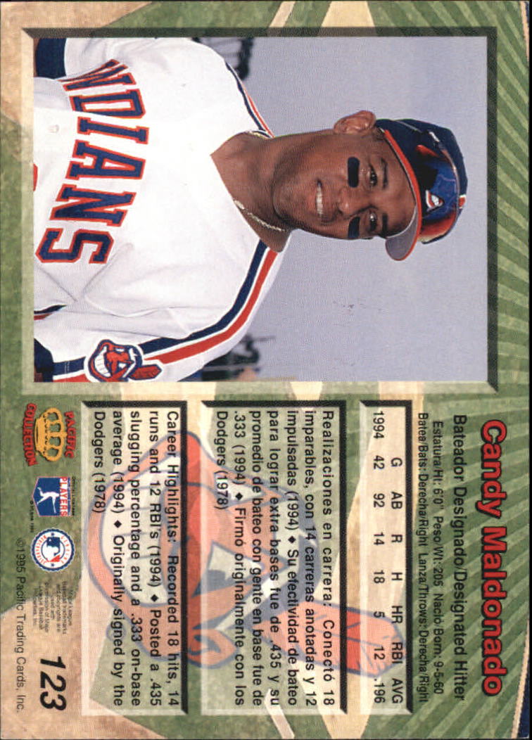 B1554- 1995 Pacific Baseball Cards 1-250 +Rookies -You Pick- 15+ FREE US SHIP - Picture 237 of 447