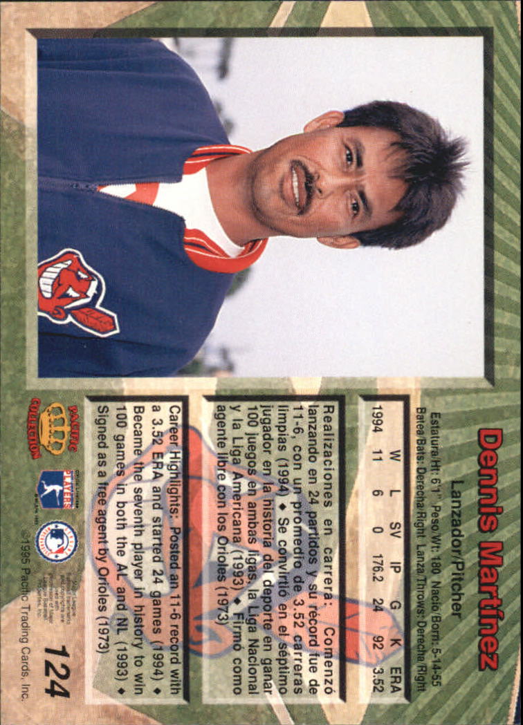 B1554- 1995 Pacific Baseball Cards 1-250 +Rookies -You Pick- 15+ FREE US SHIP - Picture 239 of 447