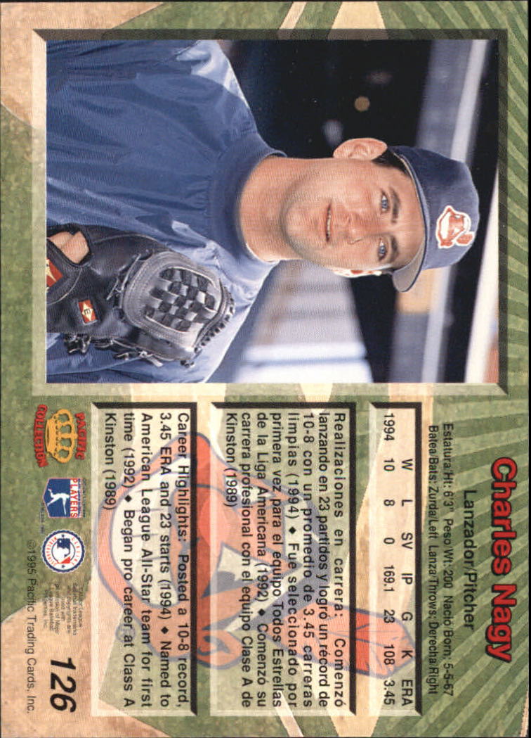 B1554- 1995 Pacific Baseball Cards 1-250 +Rookies -You Pick- 15+ FREE US SHIP - Picture 243 of 447