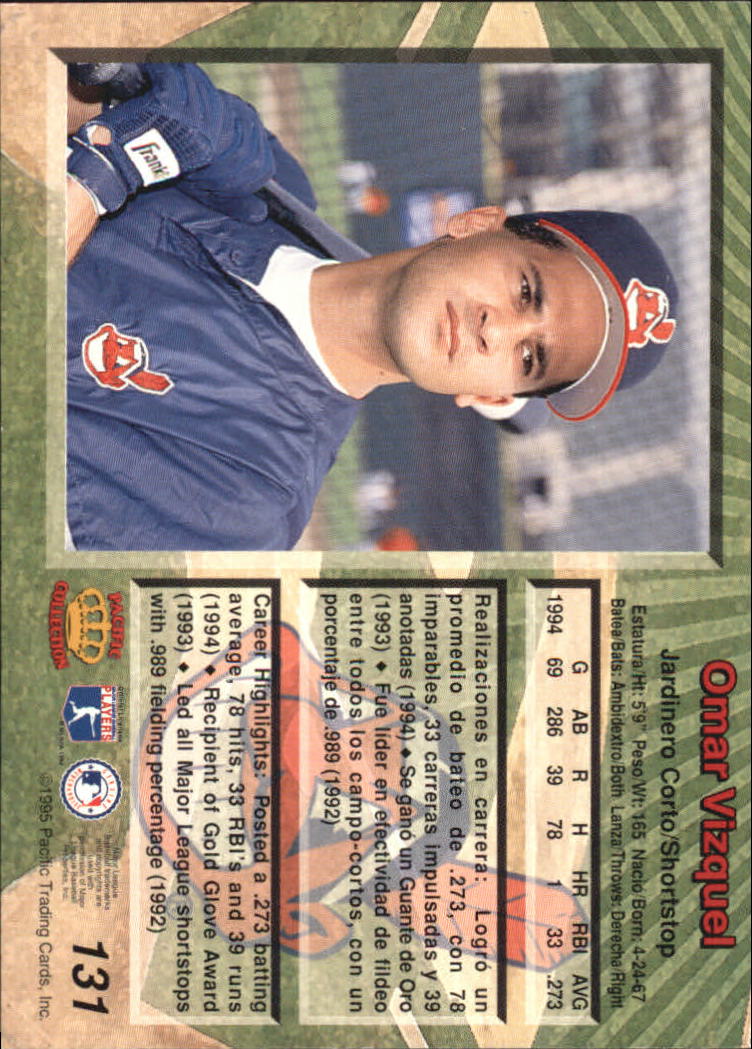 B1554- 1995 Pacific Baseball Cards 1-250 +Rookies -You Pick- 15+ FREE US SHIP - Picture 253 of 447