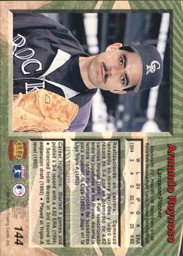 B1554- 1995 Pacific Baseball Cards 1-250 +Rookies -You Pick- 15+ FREE US SHIP - Picture 279 of 447