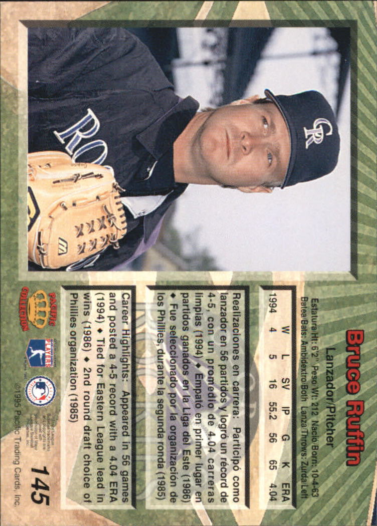 B1554- 1995 Pacific Baseball Cards 1-250 +Rookies -You Pick- 15+ FREE US SHIP - Picture 281 of 447