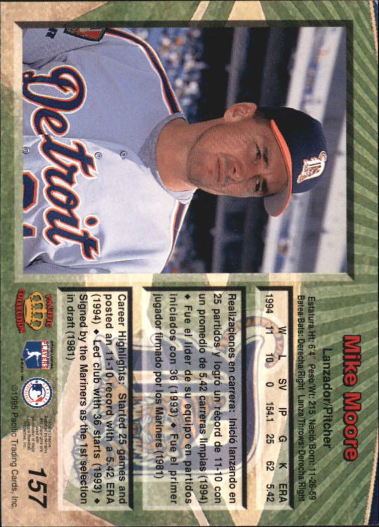 B1554- 1995 Pacific Baseball Cards 1-250 +Rookies -You Pick- 15+ FREE US SHIP - Picture 305 of 447