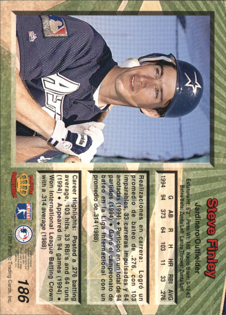 B1554- 1995 Pacific Baseball Cards 1-250 +Rookies -You Pick- 15+ FREE US SHIP - Picture 319 of 447