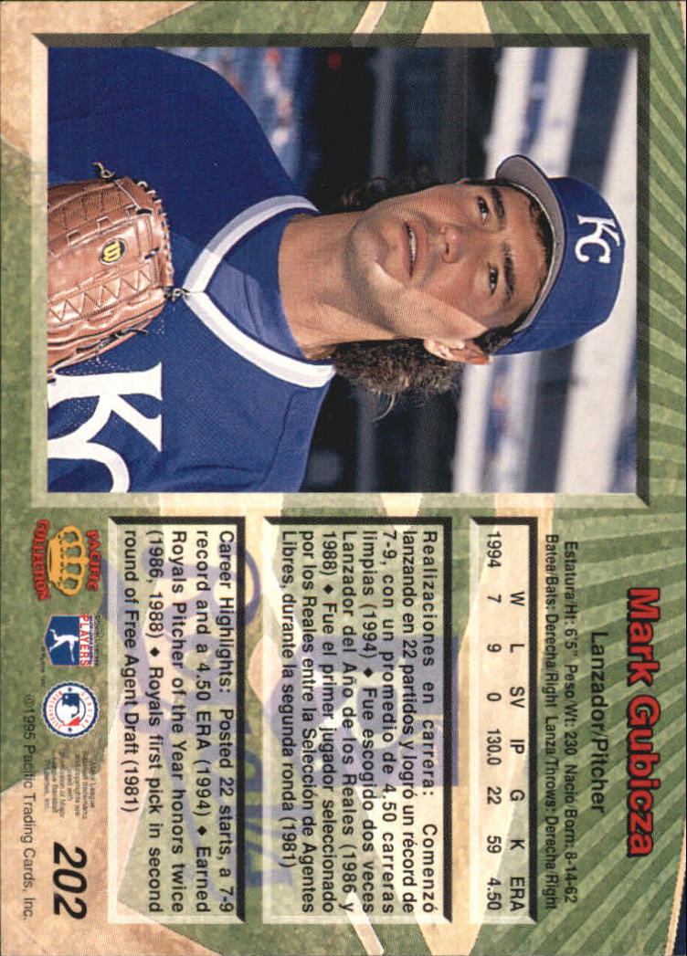 B1554- 1995 Pacific Baseball Cards 1-250 +Rookies -You Pick- 15+ FREE US SHIP - Picture 319 of 413