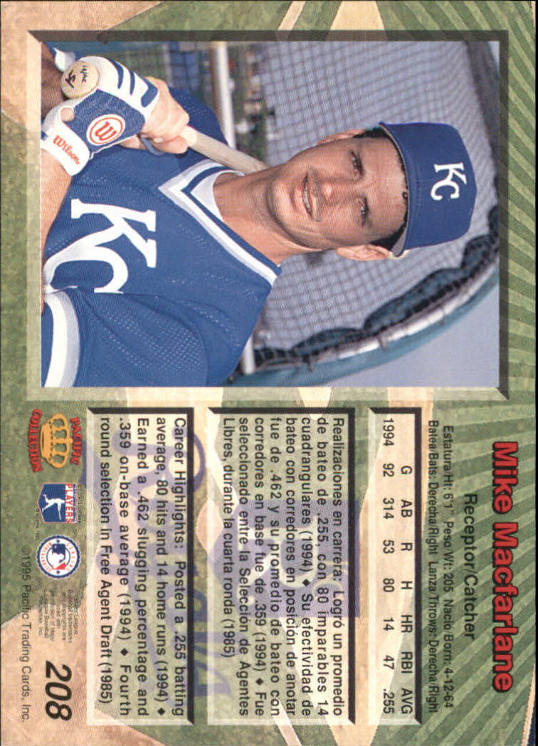 B1554- 1995 Pacific Baseball Cards 1-250 +Rookies -You Pick- 15+ FREE US SHIP - Picture 331 of 413