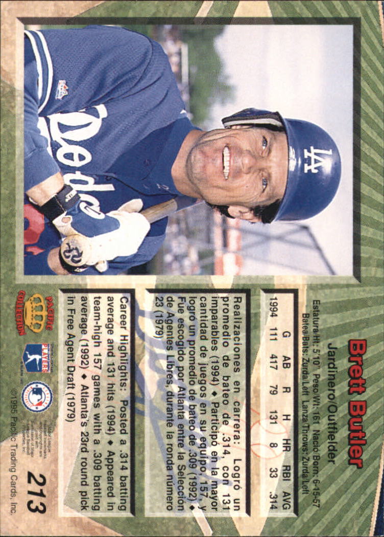 B1554- 1995 Pacific Baseball Cards 1-250 +Rookies -You Pick- 15+ FREE US SHIP - Picture 373 of 447