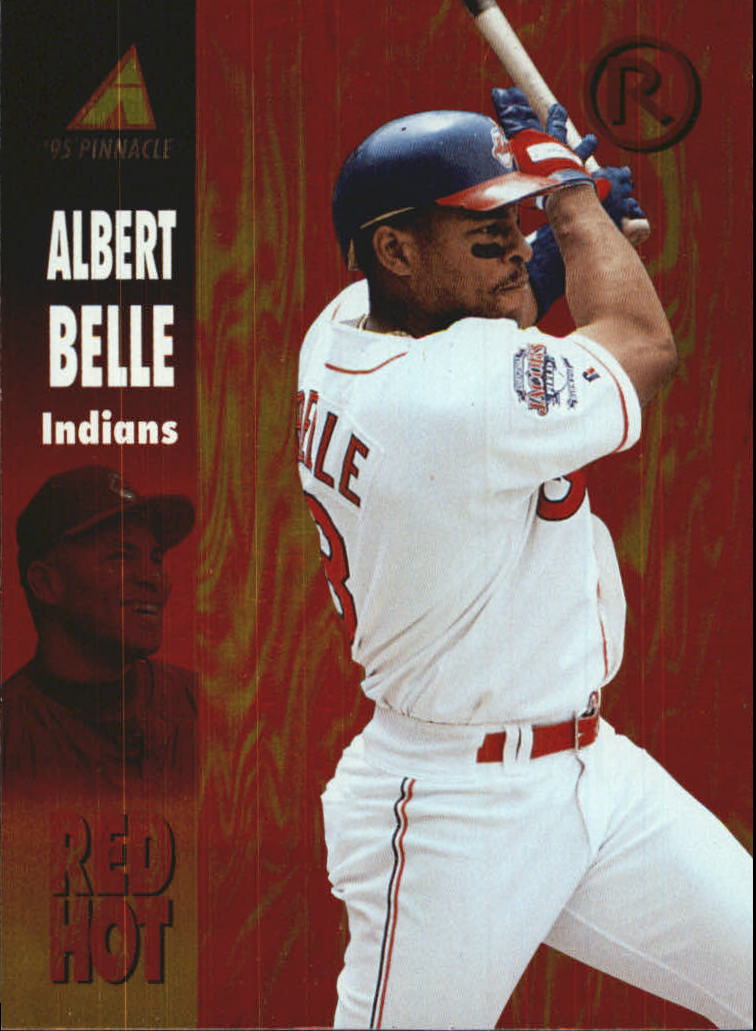 1995 Pinnacle Red Hot #RH7 Albert Belle