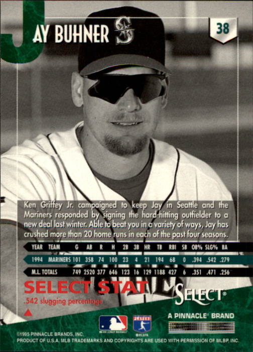 1995 Select (Pinnacle) Baseball "Main Set" Base Cards - Picture 75 of 472