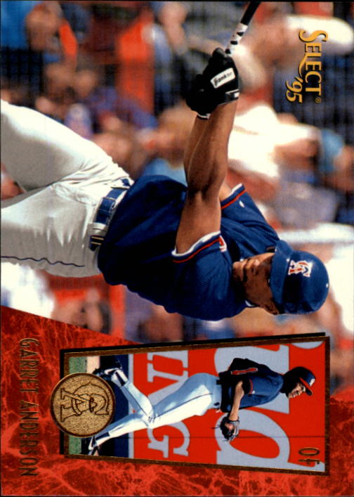 1995 Select #113 Garret Anderson