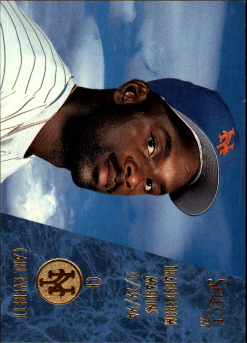 1995 Select (Pinnacle) Baseball "Main Set" Base Cards - Picture 269 of 472