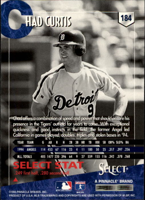 1995 Select (Pinnacle) Baseball "Main Set" Base Cards - Picture 344 of 472