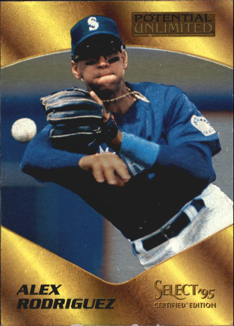 1995 Select Certified Potential Unlimited 1975 #20 Alex Rodriguez