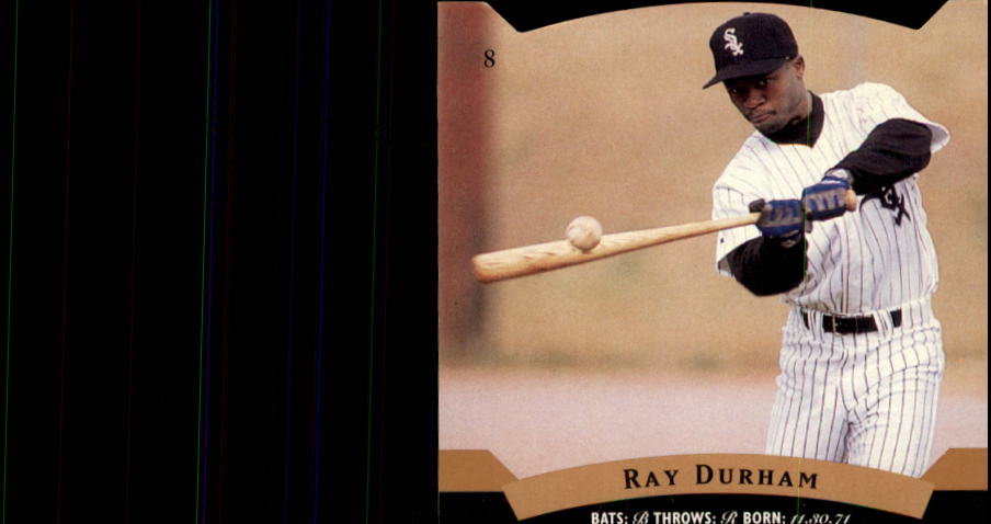 1995 SP #8 Ray Durham FOIL back image