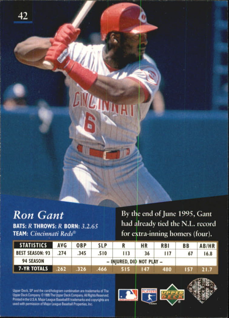 B1984- 1995 Sp Baseball Card Einsätze + Parallels -du Pick- 15 + Gratis US - Bild 110 von 427