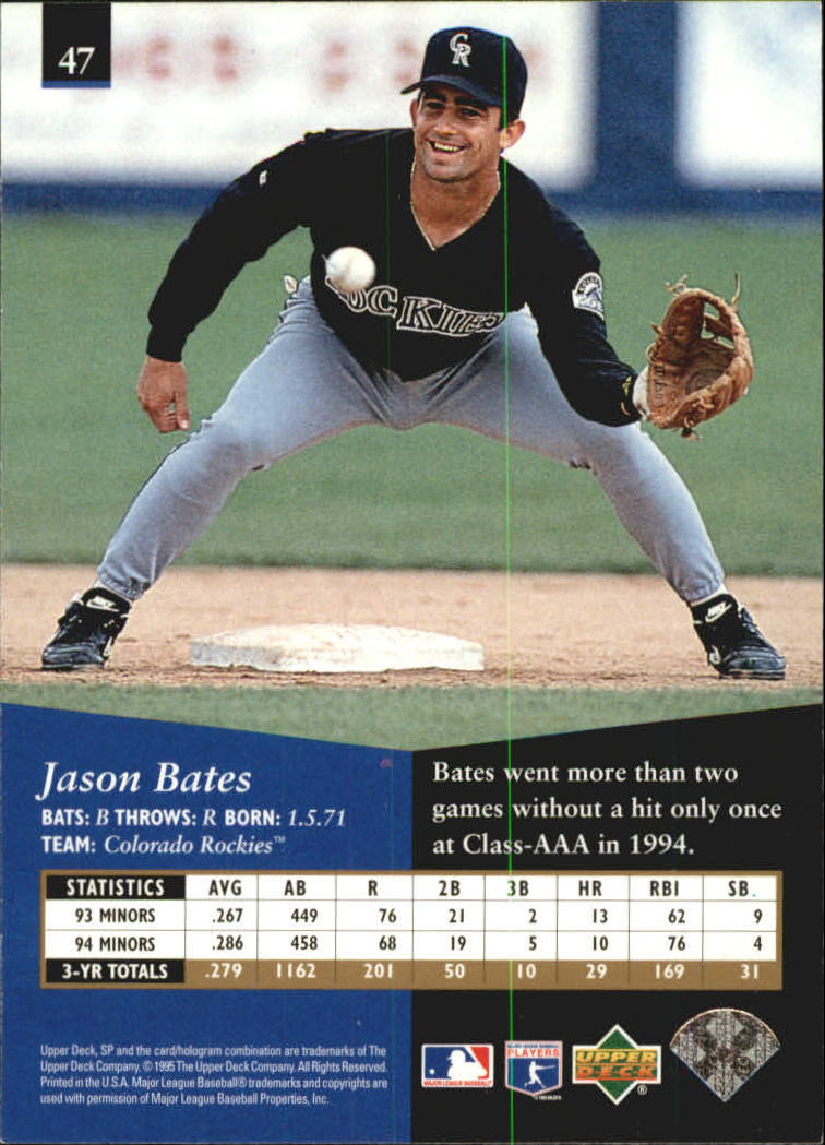 B1984- 1995 Sp Baseball Card Einsätze + Parallels -du Pick- 15 + Gratis US - Bild 119 von 427