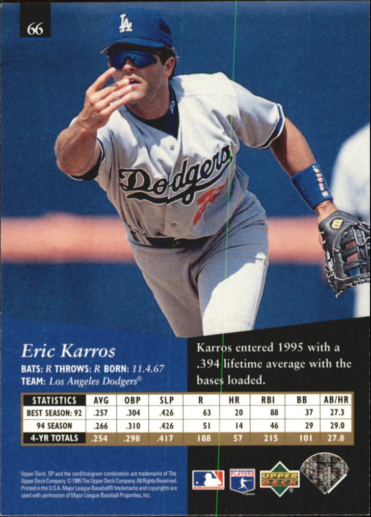 B1984- 1995 Sp Baseball Card Einsätze + Parallels -du Pick- 15 + Gratis US - Bild 157 von 427