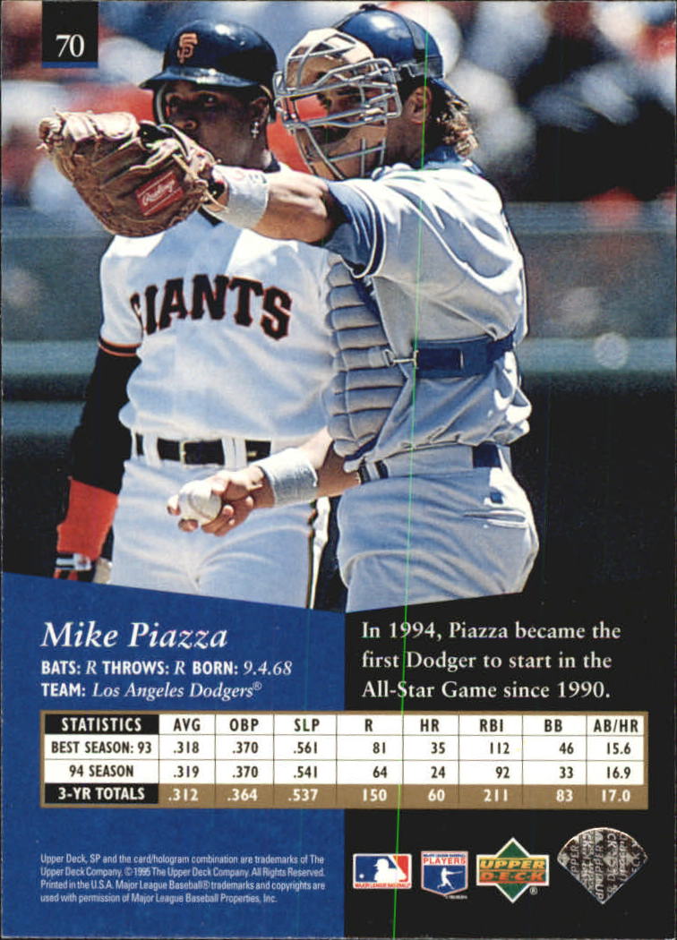 B1984- 1995 Sp Baseball Card Einsätze + Parallels -du Pick- 15 + Gratis US - Bild 165 von 427