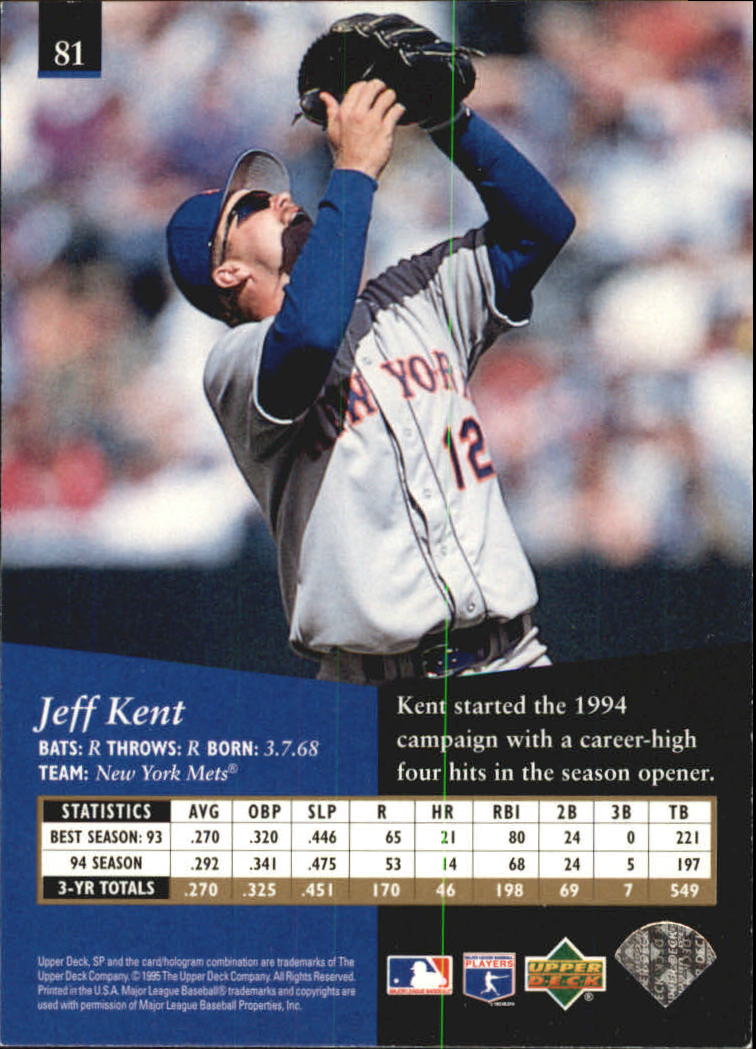 B1984- 1995 Sp Baseball Card Einsätze + Parallels -du Pick- 15 + Gratis US - Bild 187 von 427