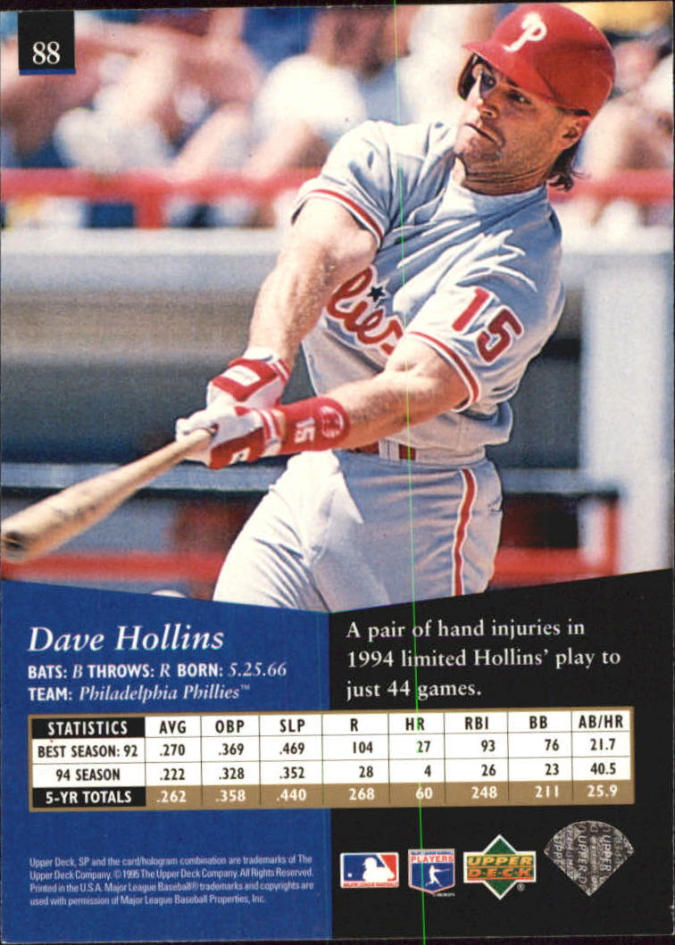 B1984- 1995 Sp Baseball Card Einsätze + Parallels -du Pick- 15 + Gratis US - Bild 201 von 427