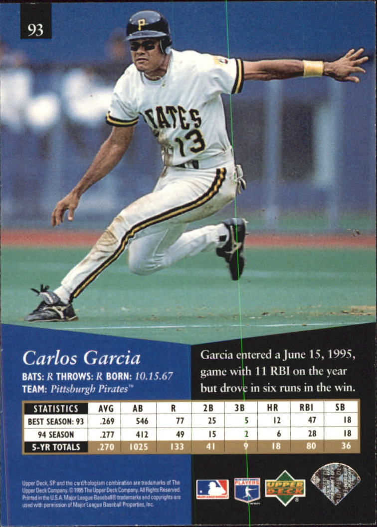 B1984- 1995 Sp Baseball Card Einsätze + Parallels -du Pick- 15 + Gratis US - Bild 211 von 427