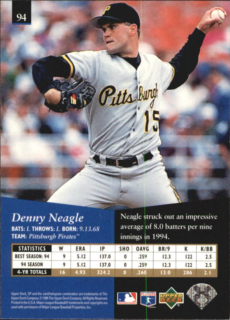 B1984- 1995 Sp Baseball Card Einsätze + Parallels -du Pick- 15 + Gratis US - Bild 213 von 427