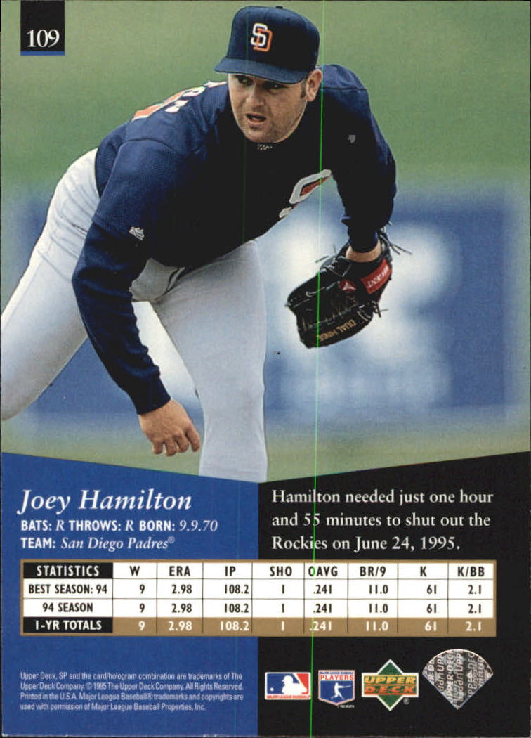 B1984- 1995 Sp Baseball Card Einsätze + Parallels -du Pick- 15 + Gratis US - Bild 243 von 427