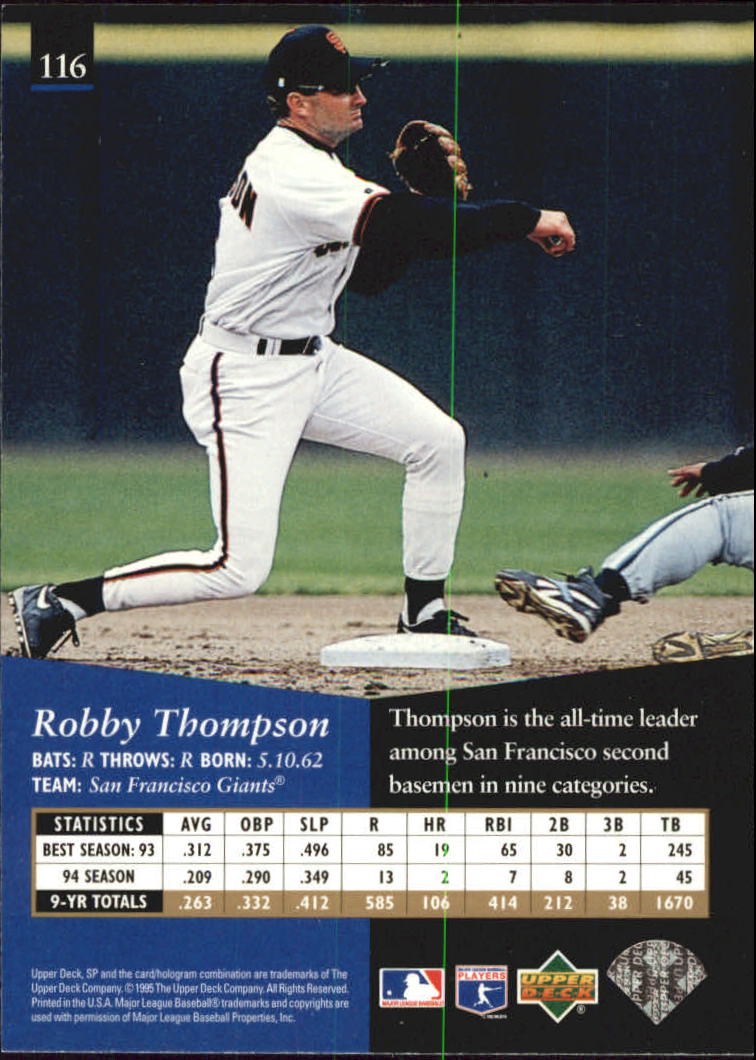 B1984- 1995 Sp Baseball Card Einsätze + Parallels -du Pick- 15 + Gratis US - Bild 255 von 427