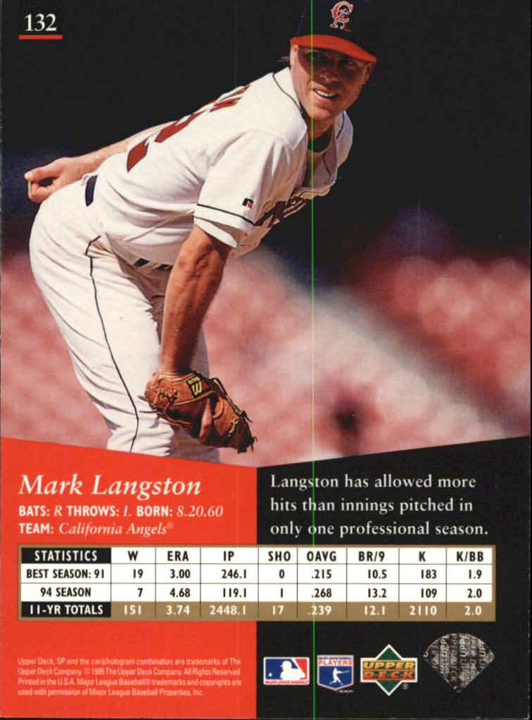 B1984- 1995 Sp Baseball Card Einsätze + Parallels -du Pick- 15 + Gratis US - Bild 285 von 427