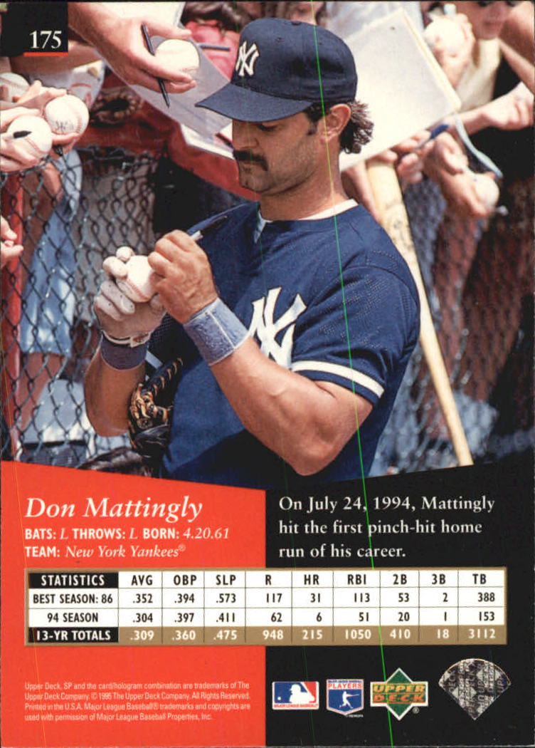 B1984- 1995 Sp Baseball Card Einsätze + Parallels -du Pick- 15 + Gratis US - Bild 367 von 427