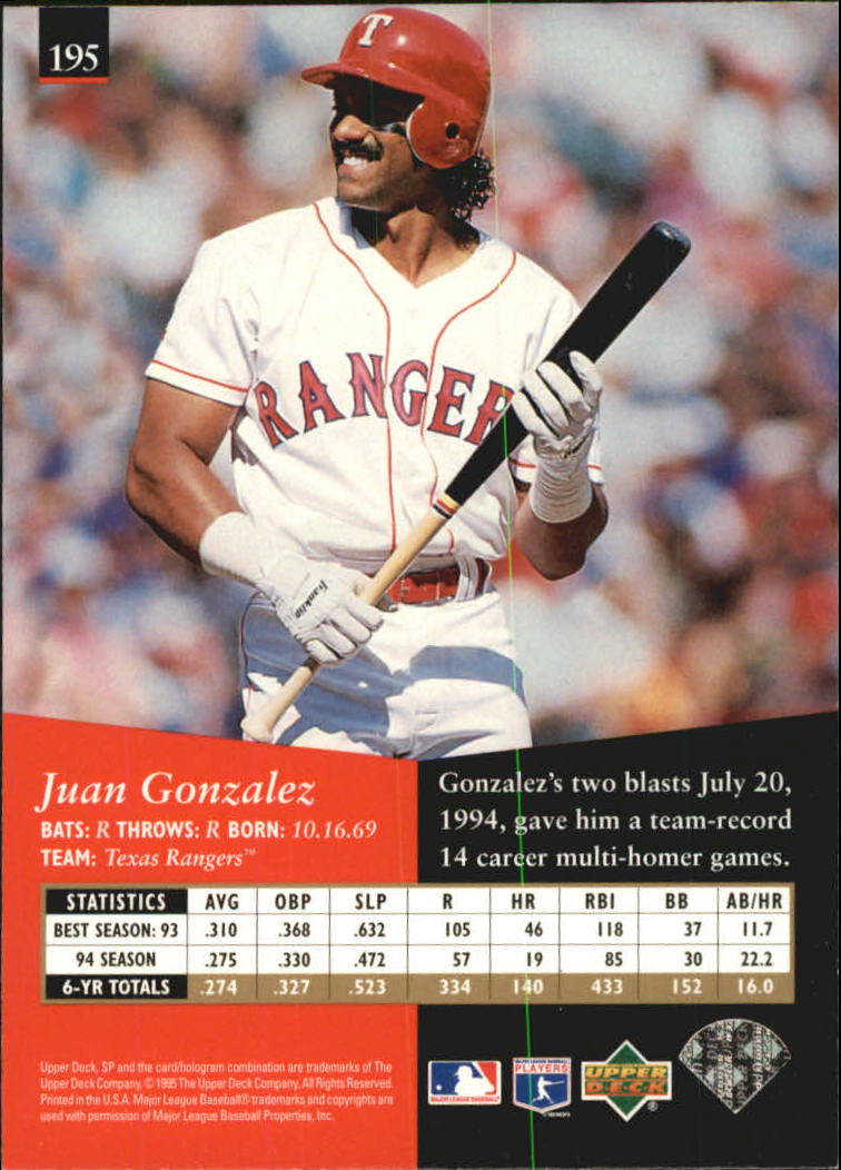 B1984- 1995 Sp Baseball Card Einsätze + Parallels -du Pick- 15 + Gratis US - Bild 403 von 427