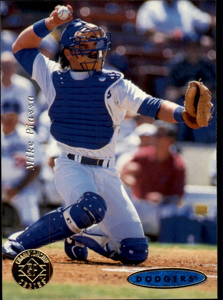 1995 Stadium Club Mike Piazza . Los Angeles Dodgers #502.