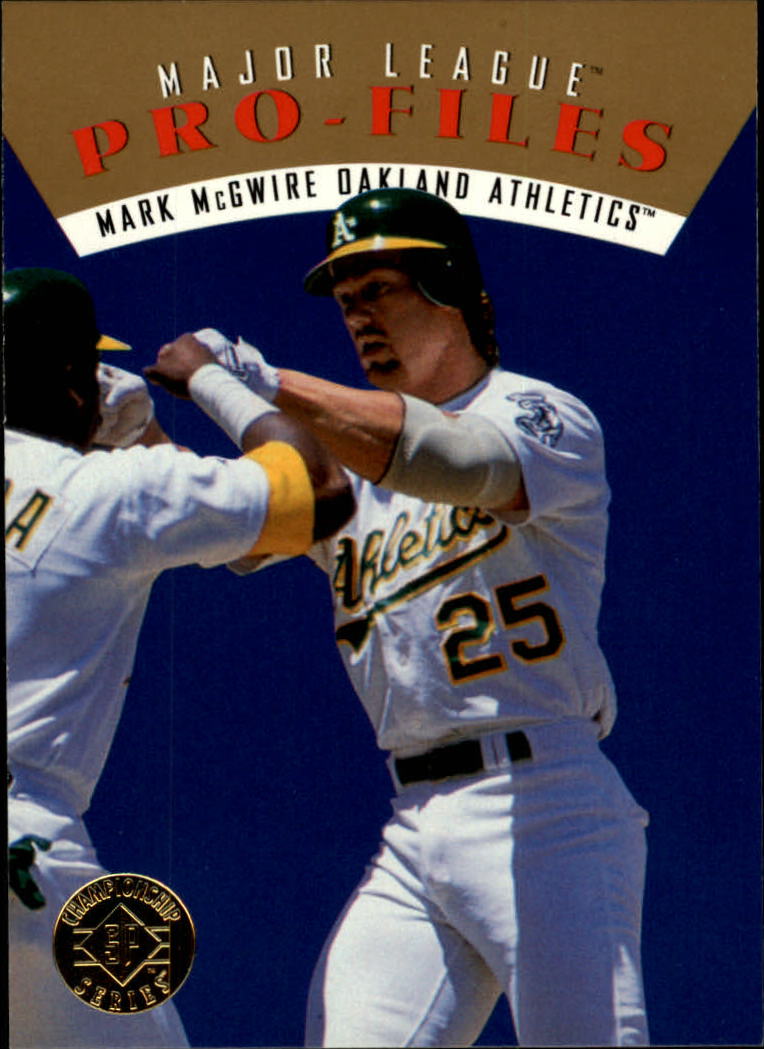 1995 Fleer #249 Mark McGwire - NM-MT+