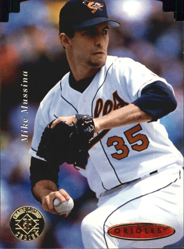 1995 SP Championship Die Cuts #117 Mike Mussina