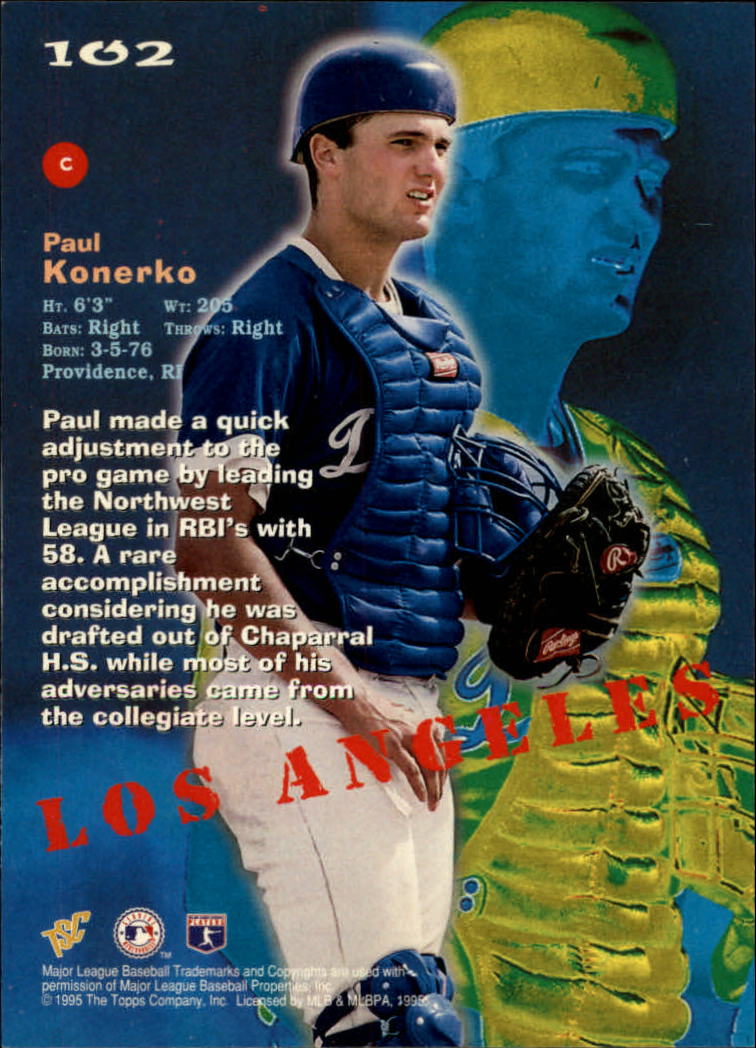 1995 Stadium Club Super Team World Series #102 Paul Konerko back image