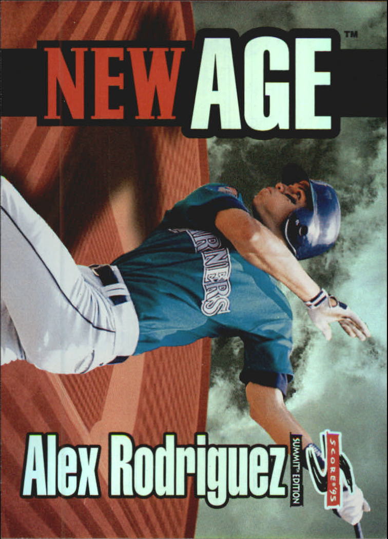 1995 Summit New Age #NA4 Alex Rodriguez