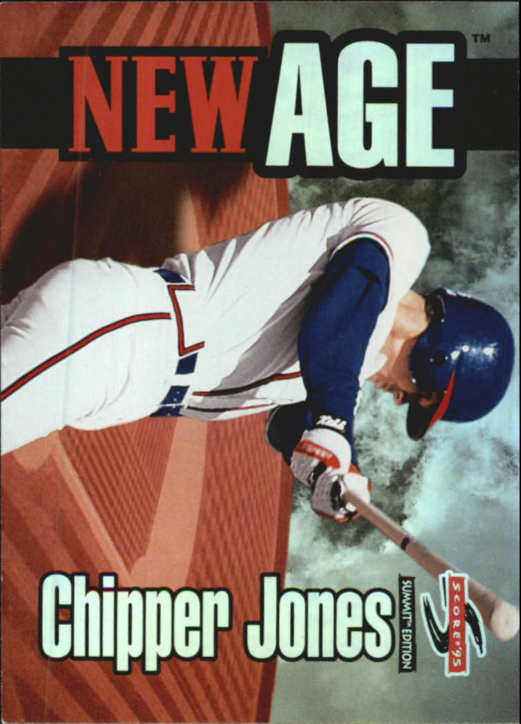 1995 Summit New Age #NA11 Chipper Jones
