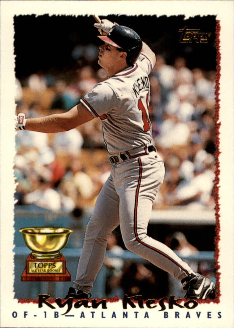 Ryan Klesko Atlanta Braves 1992 Bowman #623 Baseball Card