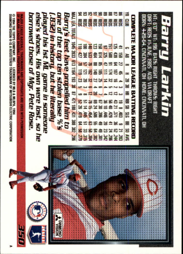 A7266- 1995 Topps Baseball Cards 251-500 +Rookies -You Pick- 15+ FREE US SHIP - Picture 199 of 491