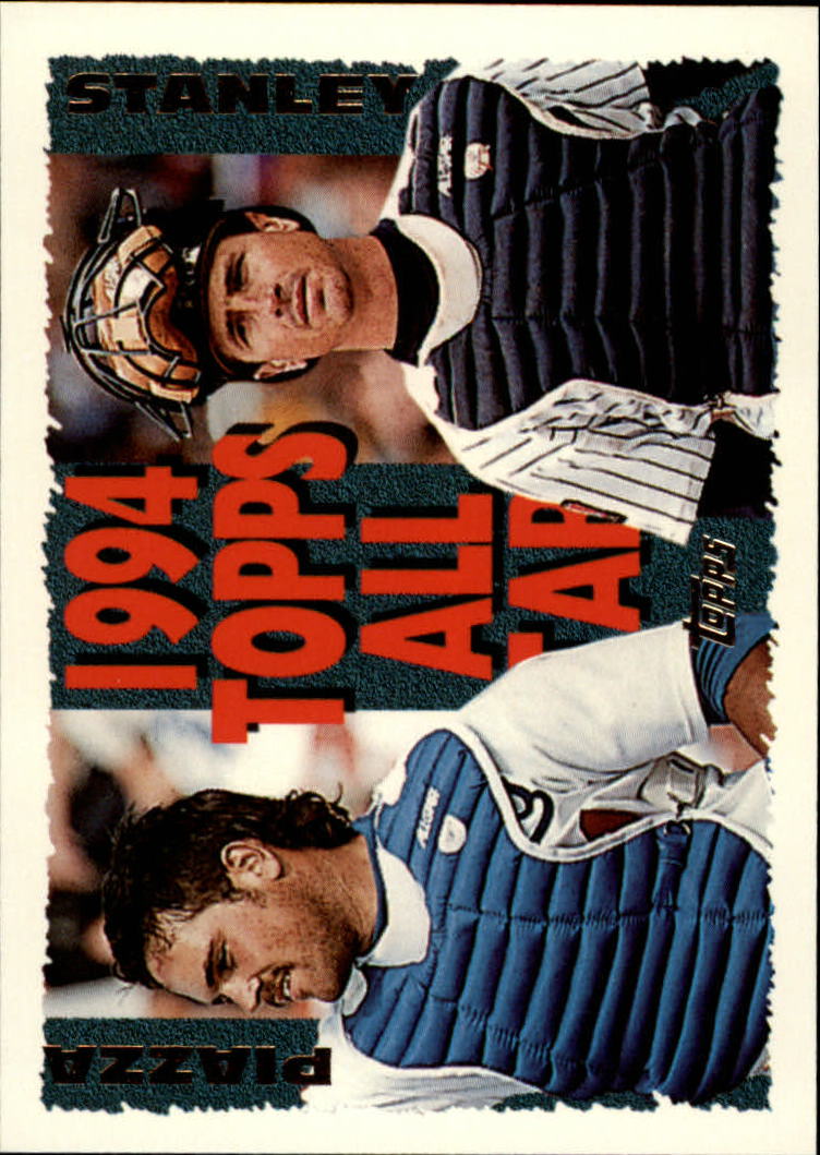 1995 Topps #391 M.Piazza/M.Stanley AS