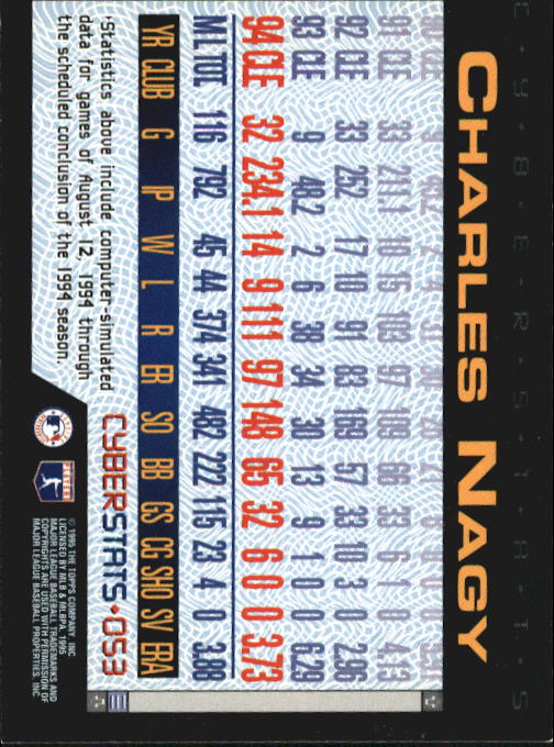 A6738- 1995 Topps Cyberstats BB Card #s 1-250 -You Pick- 15+ FREE US SHIP - Picture 107 of 493