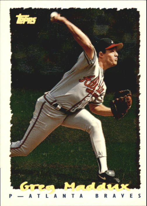 1995 Bowman Greg Maddux - Atlanta Braves