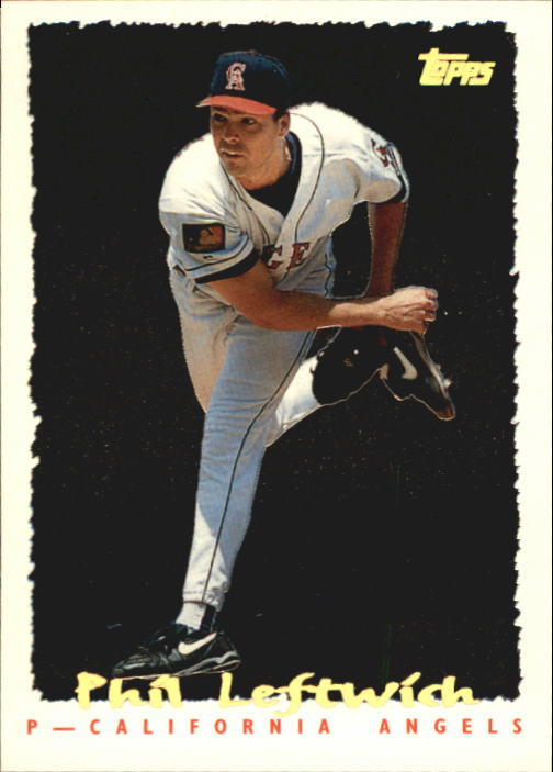 1995 Topps Cyberstats #387 Phil Leftwich