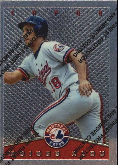  1990 Score Baseball Rookie Card #592 Moises Alou